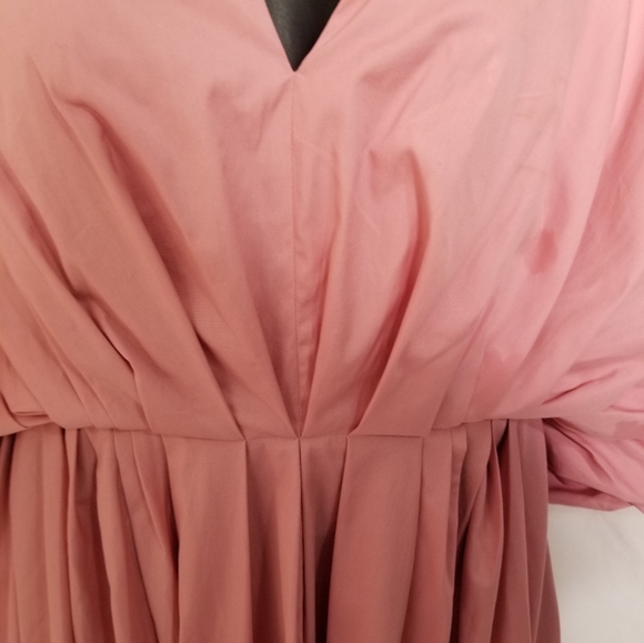 Roksanda gather cape poplin midi dress - Picture 11 of 14